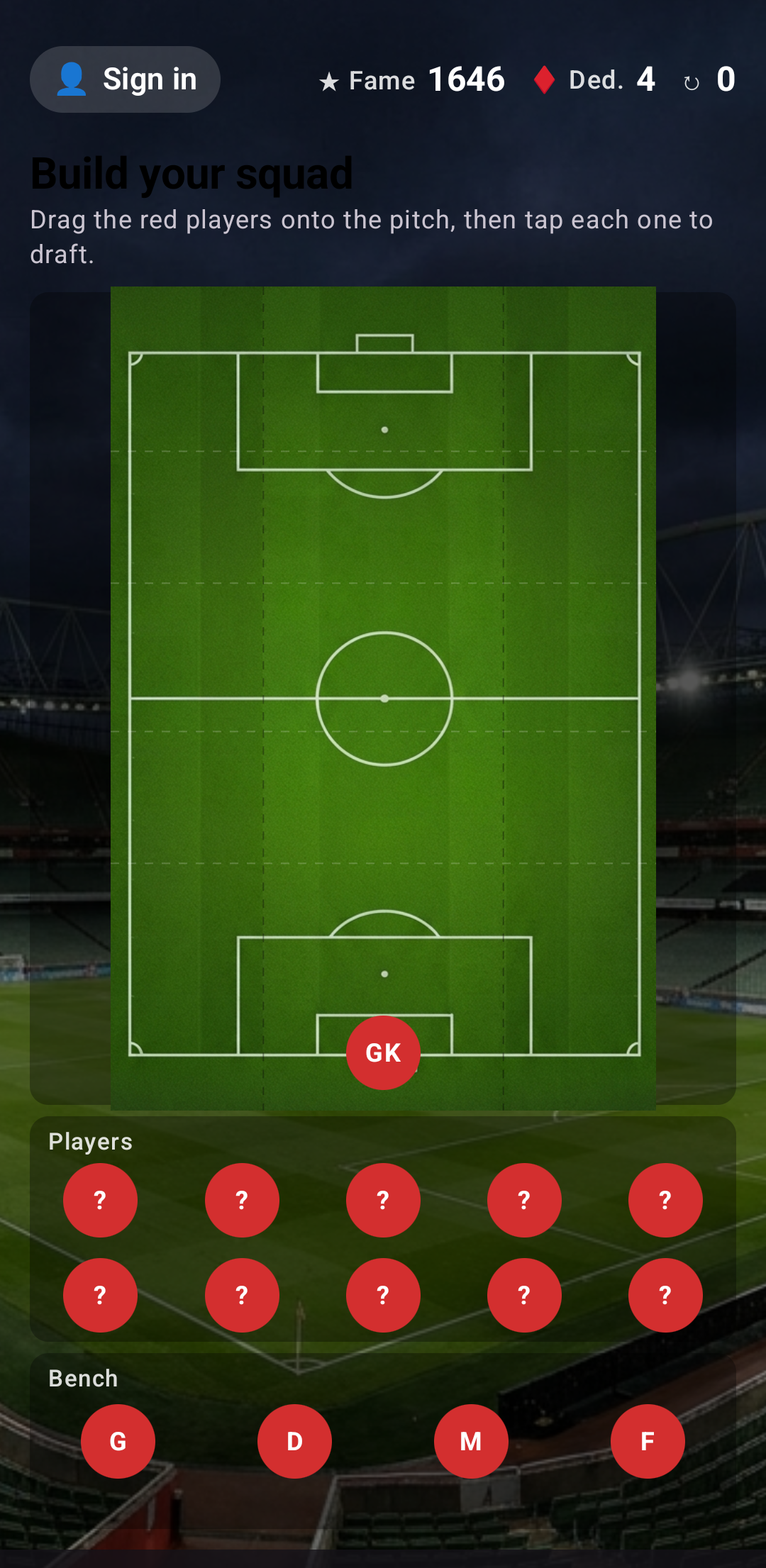 Build your squad